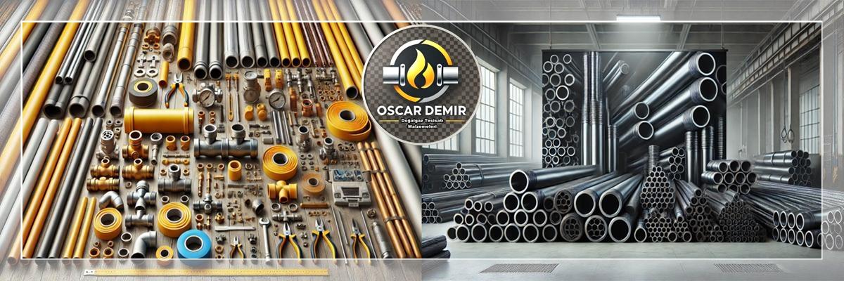 OSCAR DEMİR: Doğalgaz Borusu Malzemeleri